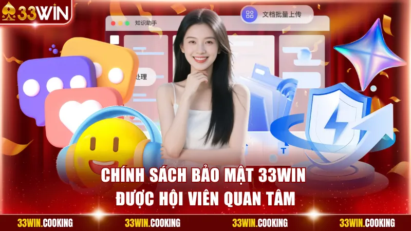 Chính sách bảo mật 33win được hội viên quan tâm