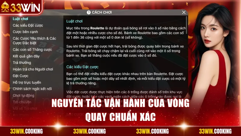 Nguyên tắc vận hành của vòng quay chuẩn xác